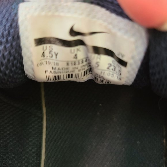 Blue Kids Nike Running Shoes - Picture 5 of 5